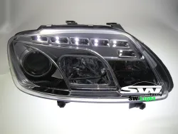 SW-Light Scheinwerfer VW Touran 1T/ Caddy 03-06 LED Standlicht chrome