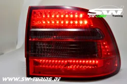 SW LED Rückleuchten passend für Porsche Cayenne 9PA/1 955 03-07 red/smoke