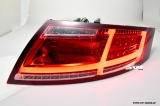 SW-Celi LED Rckleuchten passend fr Audi TT Typ 8J red/clear 2006-2014