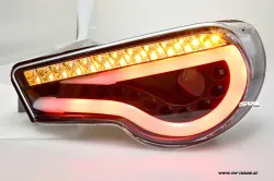 SW-Celi LED Rückleuchten für Toyota GT86 / Subaru BRZ 12-16 Black Lightbar
