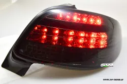 SW-Light LED taillights for Peugeot 206 und 206cc 1998-2009 smoke