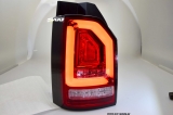SW-Celis LED taillights for VW T6 Type SG 2016-2020 Red / clear dynamic indicator for Series LED