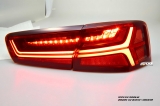 SW-Celi LED Rckleuchten fr Audi A6 4G Limousine 11-14 Lightbar red clear