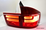 SW-Celi LED Rckleuchten passend fr BMW X5 E70 06-13 red Lightbar