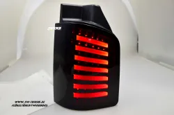 SW-Celis LED taillights VW T5 Type 7H 7E 03-15 Black/smoke Lightbar twindoors
