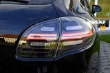 SW-Celi LED taillights for Porsche Cayenne II 92A 958 11-14 with LED wiping indicator Black/clear