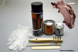 brake caliper paint set vintage copper metallic 7 pieces Foliatec 575ml (1l/52,09EUR)