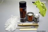 brake caliper paint set toxic green 7 pieces Foliatec 575ml (1l/52,09EUR)