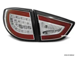 SW-Celi LED taillights Hyundai IX35 LM 2009-2013 chrome/clear/black Lightbar