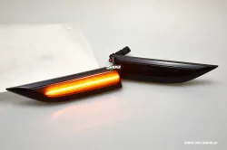 SW-Light LED side indicators for VW T6 type SG 15-20 Black/smoke