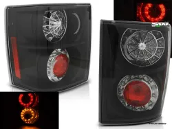SW-Light LED Taillights for Range Rover III Type LM L322 02-12 Black/clear