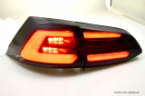 SWCeli LED Rckleuchten passend fr Golf 7 Variant Kombi 13-17 Black/Smoke RED-Lightbar LED Wischblinker
