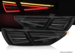 SW-Celi Voll LED Rückleuchten passend für Seat Leon III Typ 5F 12-20 Black/smoke für Werks Glühbrinen