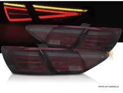 SW-Celi Voll LED Rückleuchten passend für Seat Leon III Typ 5F 12-20 red/smoke für Werks Glühbirnen